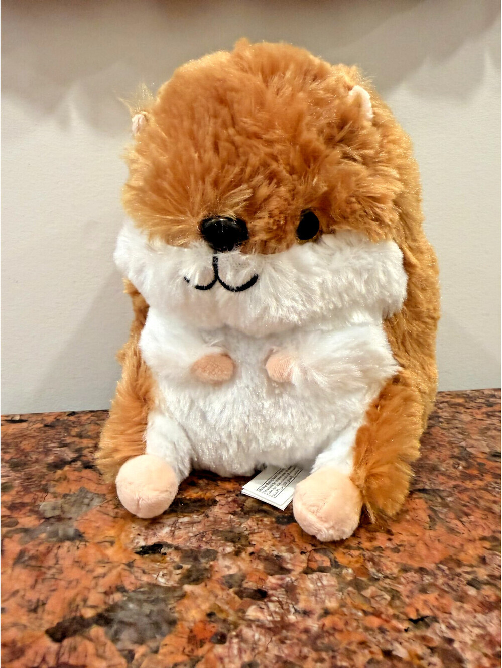 Nanco Belly Buddy Hamster Plush Toy Stuffed Animal